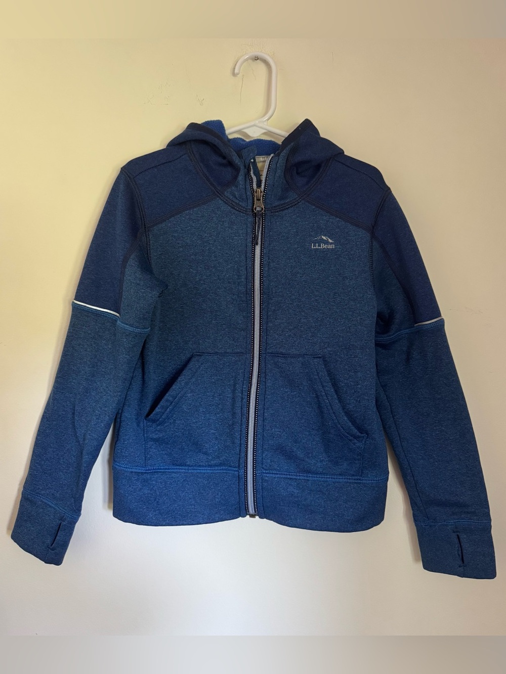 L.L.Bean Boys Hooded Sweatshirt, Size M-5-6
